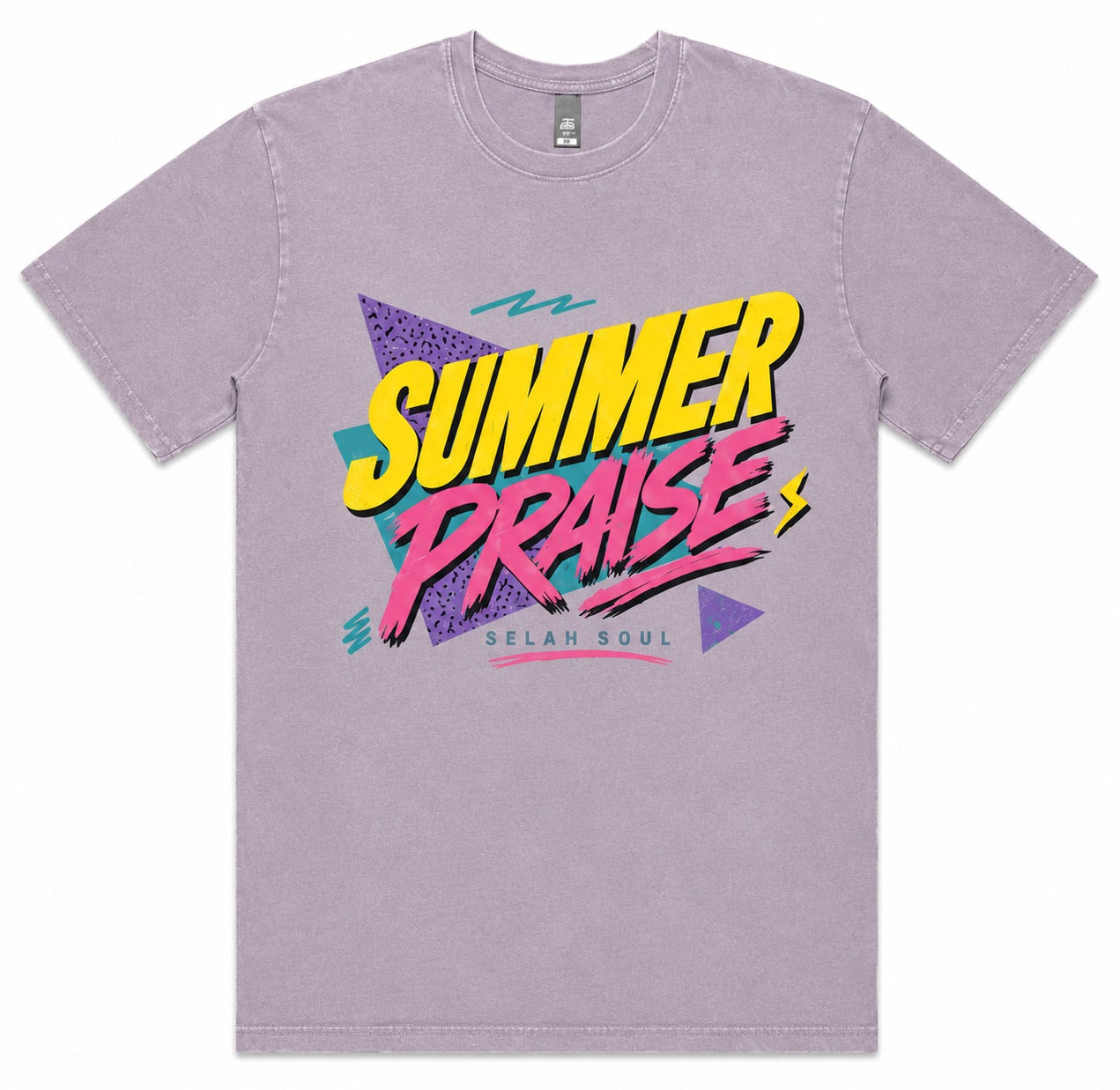 Summer Praise Graphic T-Shirt - Lavendar