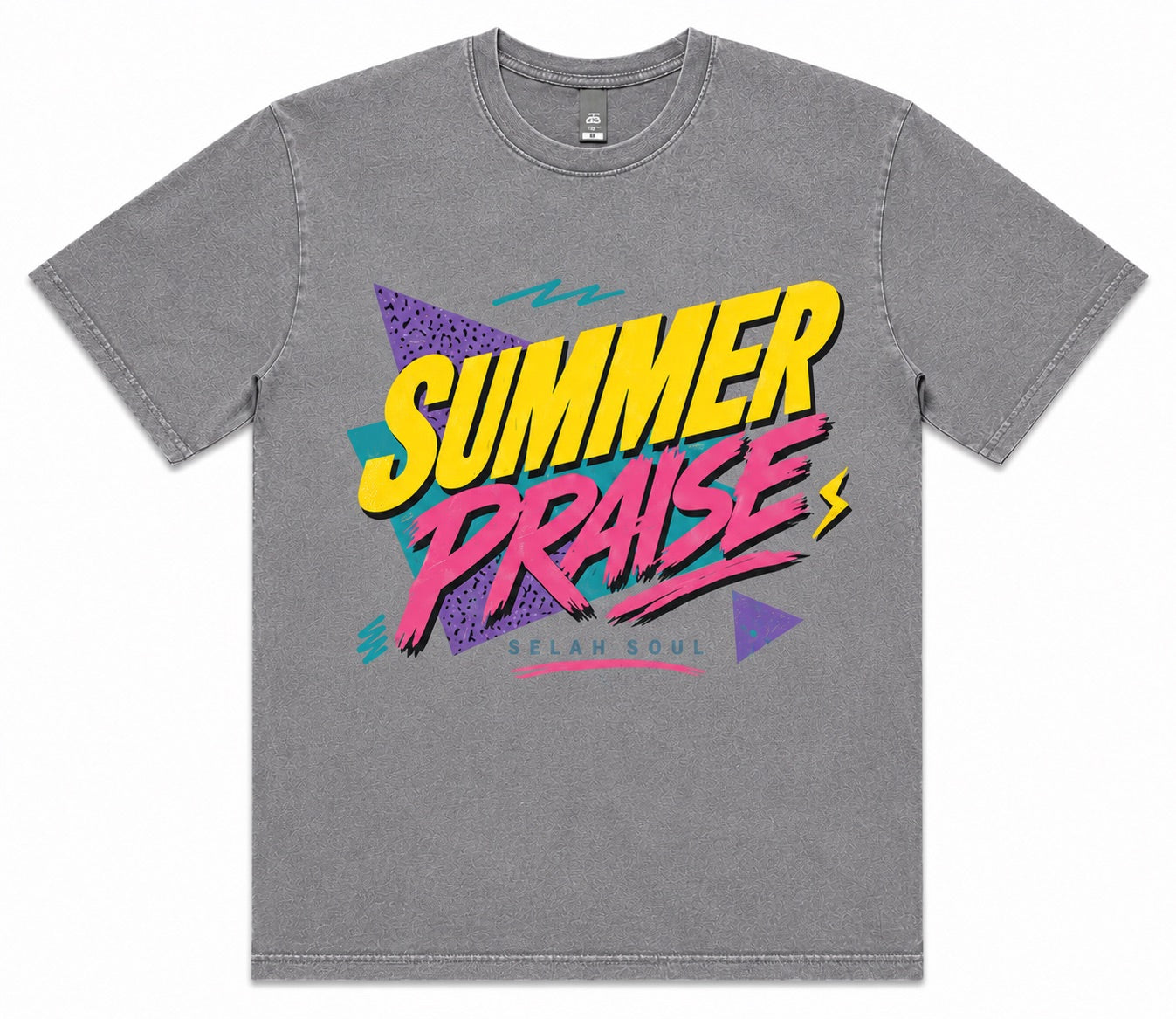 Summer Praise Graphic T-Shirt - Gray